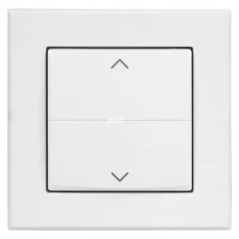Bilanciere pulsante smart home per interruttori di marca frecce (HmIP-BRA) bianco