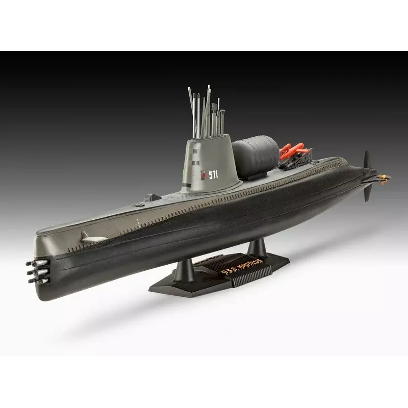 Modello in plastica nave REVELL U.S.S. Nautilus scala 1:305, kit 05184