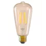 Lampadina smart Tellur WiFi Filament E27 ambra bianco caldo dimmerabile 6W 806lm