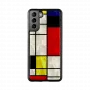 Custodia protettiva iKins per Samsung Galaxy S21+ — Modrian nero