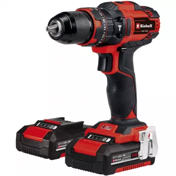 Trapano avvitatore a batteria EINHELL TE-CD 18/40 Li +64 2x2Ah | Einhell