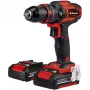 Trapano avvitatore a batteria EINHELL TE-CD 18/40 Li +64 2x2Ah | Einhell