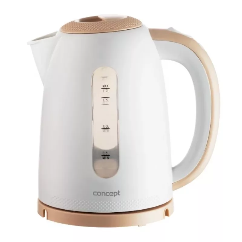 Bollitore elettrico Concept Solution RK2331 — 1,7 L, 2200 W, beige/bianco