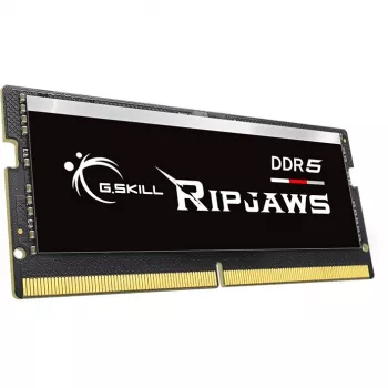 SO-DIMM 32 GB DDR5-5600 (2x 16 GB) kit dual, memoria nera, F5-5600S4040A16GX2-RS, Ripjaws, INTEL XMP