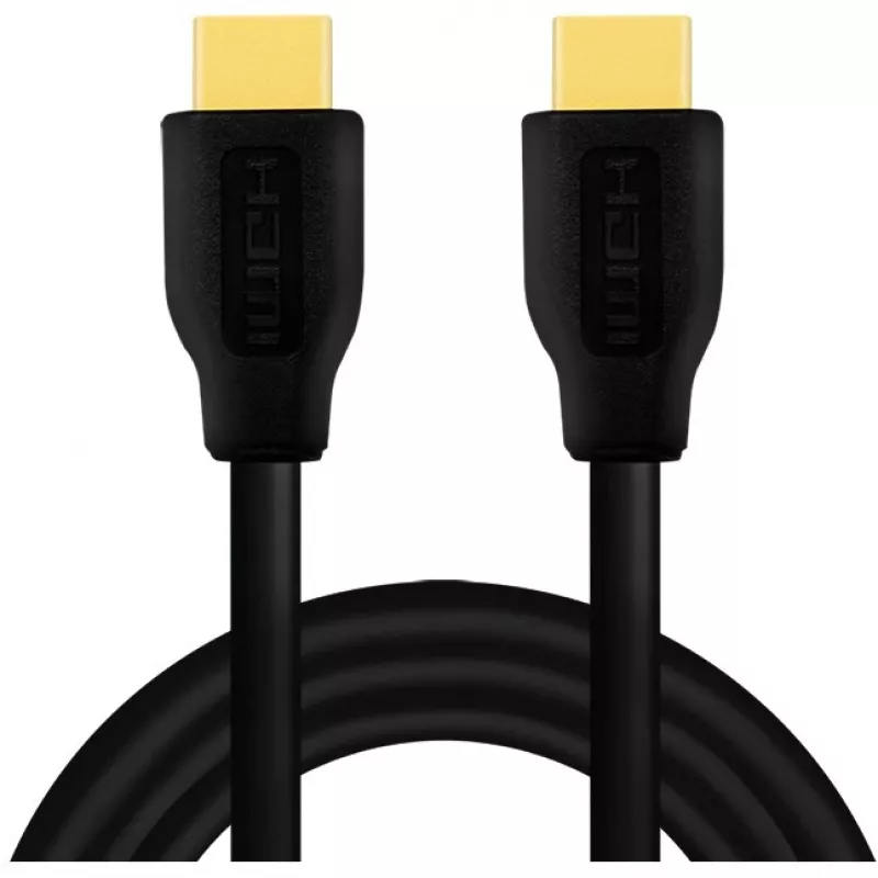 LogiLink CH0100 cavo HDMI Premium High Speed con Ethernet, HDMI 2.0 tipo A maschio–maschio, 4K 60 Hz, 18 Gbit/s, 1 m, nero