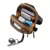 Borsa da viaggio Tomtoc Aviator-T37 con tracolla, tessuto X-Pac, marrone