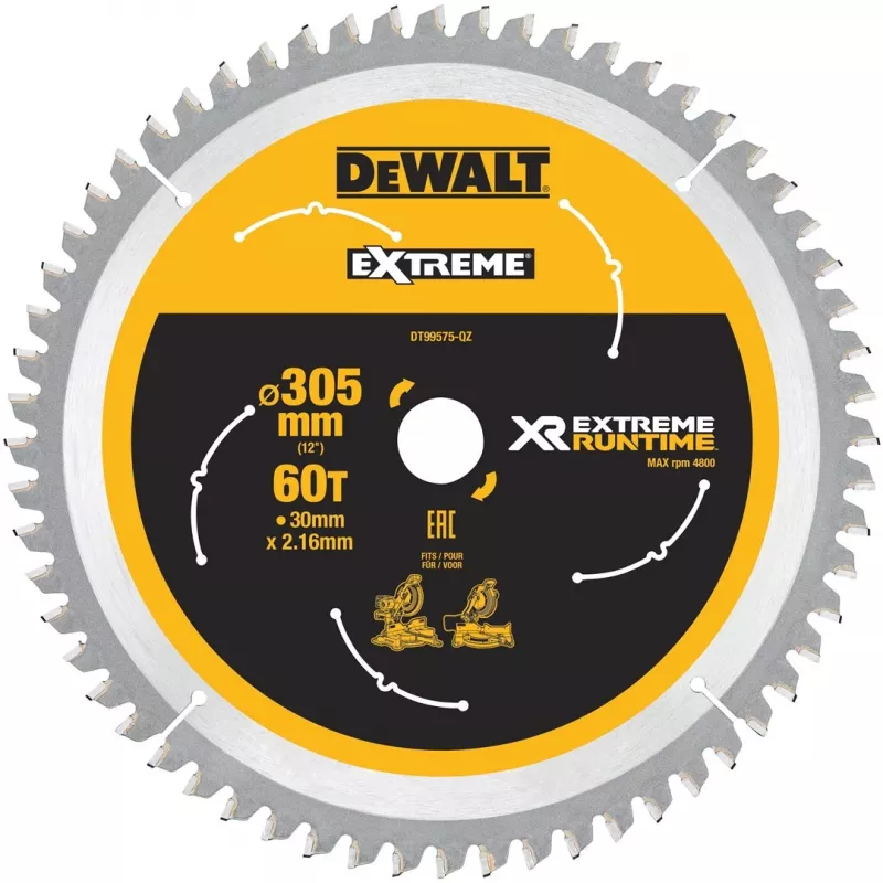 DeWALT DT99575-QZ Lama circolare 30,5 cm 1 pz.