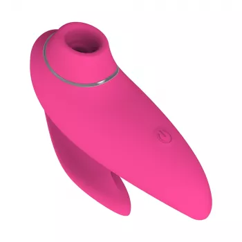 Massaggiatore clitorideo Erolab Dolphin VVS01r rosa — compatto stimolatore personale, ricaricabile USB