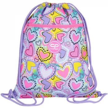 Borsa sportiva CoolPack Vert Pastel Hearts