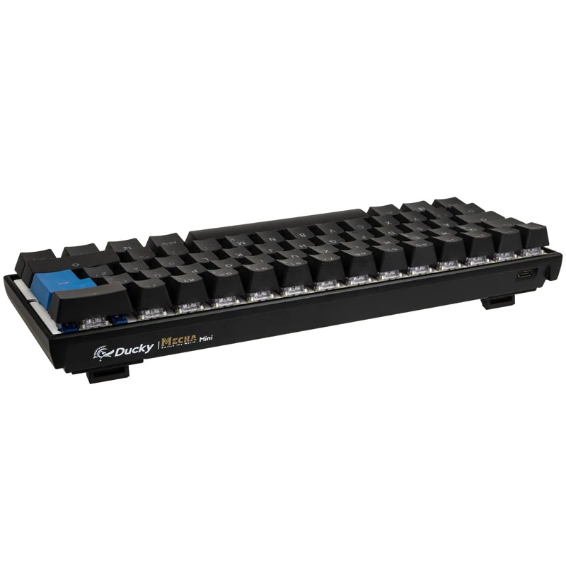 Tastiera gaming Ducky Mecha Mini USB tedesca nero
