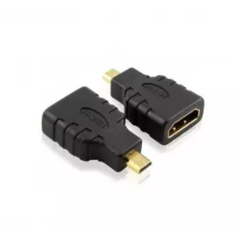 Techly IADAP-HDMI-MD adattatore cavo Micro HDMI D nero