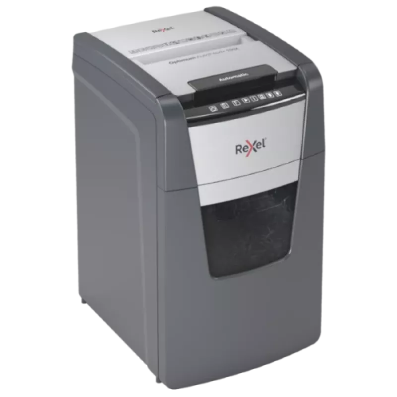 Distruggidocumenti automatico Rexel Optimum AutoFeed+ 150X con taglio a particelle P4