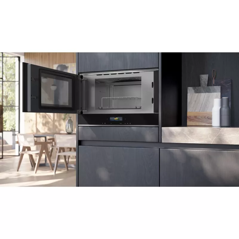 Siemens iQ700 BE732L1B1 microonde nero microonde combinata da incasso 21 L 900 W