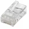 Intellinet 502375 connettore per fili RJ-45 trasparente