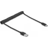 Cavo USB DeLOCK 90133 USB 2.0 0,8 m nero