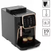 Okka Espresso Pro, macchina automatica nero/bronzo, 1450 Watt