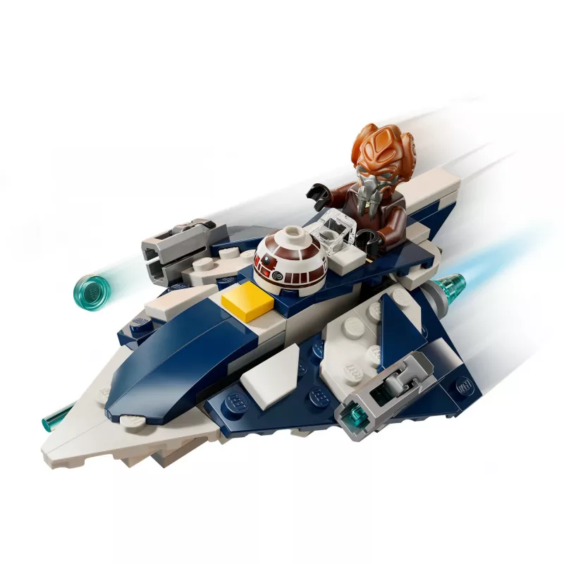 LEGO Microfighter Star Wars Starfighter Jedi di Plo Koon 75400 — 89 pezzi, 1 minifigura, età 6+