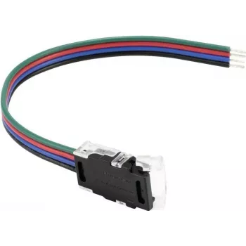 Connettore di alimentazione per striscia LED EUROLITE 50530070 4 poli per strisce da 10 mm