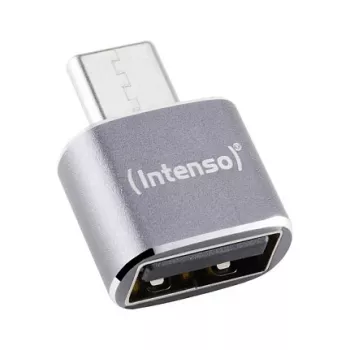Intenso confezione da 3 adattatori USB USB-A -> USB-C C480C alluminio