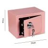 Extralink Home | Cassaforte per casa | Ufficio, portachiavi, cassaforte di sicurezza, rosa, S-404