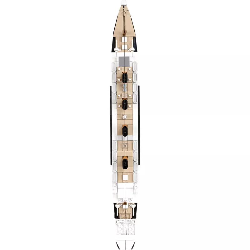 Set da costruzione Cobi R.M.S. Titanic modello 593 pezzi COBI-1680 — mattoncini in scala