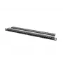 Lanberg PPU5-0024-B - RJ-45 - Cat5, Cat5e - nero - metallo - montaggio su rack - 0,5HE (PPU5-0024-B)