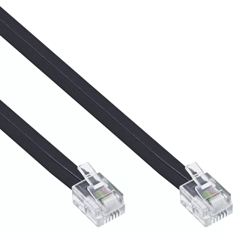 Cavo modulare InLine RJ12 maschio / maschio 6P6C 20m
