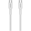 CANYON cavo OnWire 60CL C-C 60W COLOR intrecciato 1m bianco