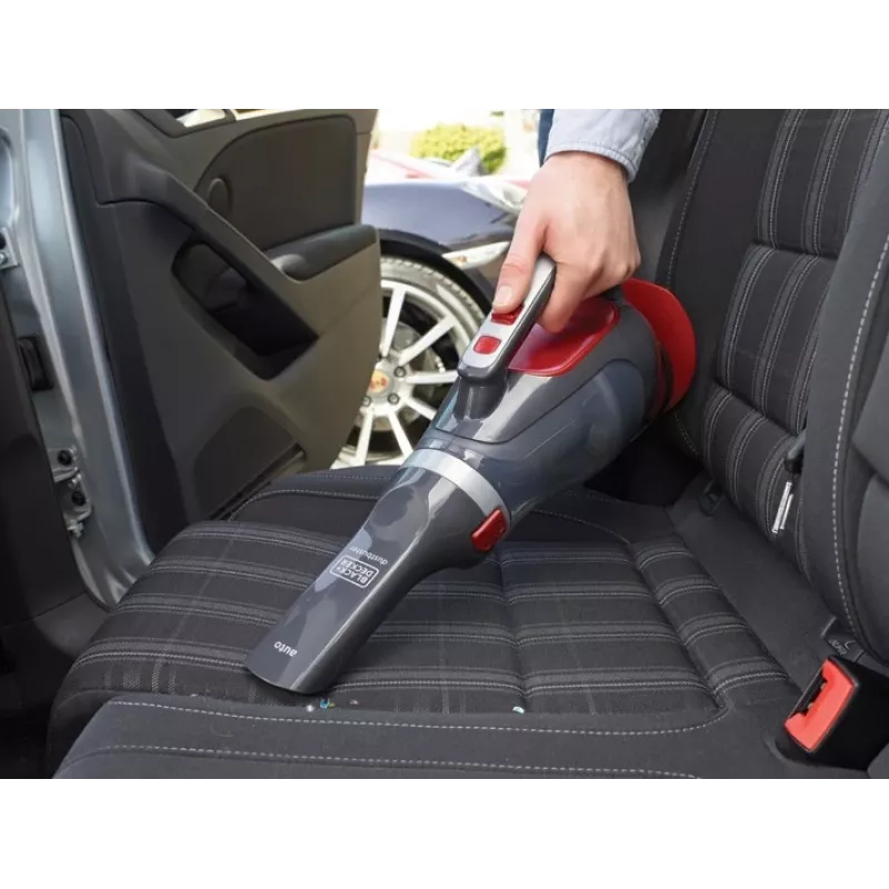 Black & Decker ADV1200 aspirabriciole grigio, rosso senza sacchetto