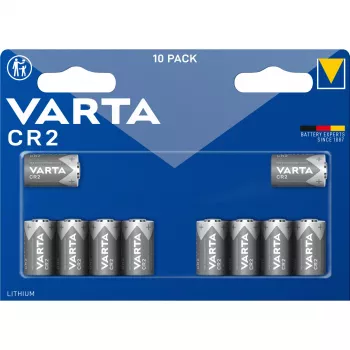 Varta CR 2 SP - Batteria al litio CR2 920 mAh confezione da 10 - Batteria - CR 2/CR 15270