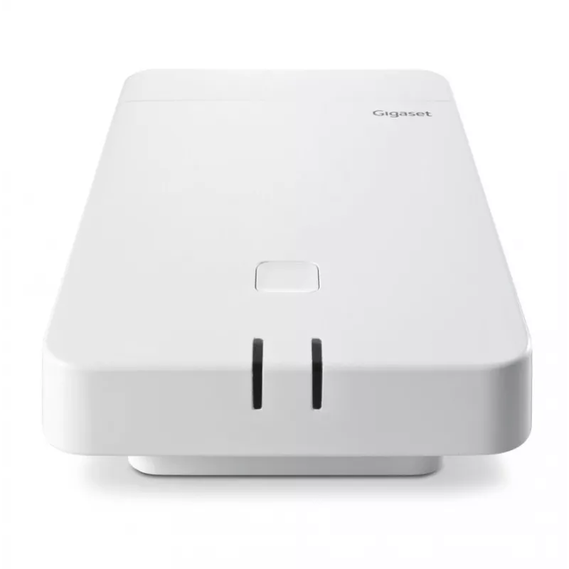 Stazione base DECT Gigaset N770 IP Pro – 120 canali, HTTPS/SIPS/SRTP/SSL/TLS, interno 50 m, esterno 300 m, bianca