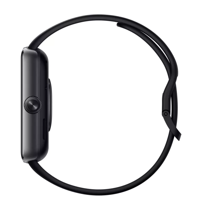 Smartwatch Xiaomi Watch 5 rettangolare display AMOLED 2,07 inch, cassa nera, cinturino TPU nero, 47,5 mm, 5 ATM
