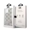 Karl Lagerfeld KLHCP14MLMNMS iPhone 14 Plus 6.7 custodia rigida argento / argento Liquid Glitter Monogram