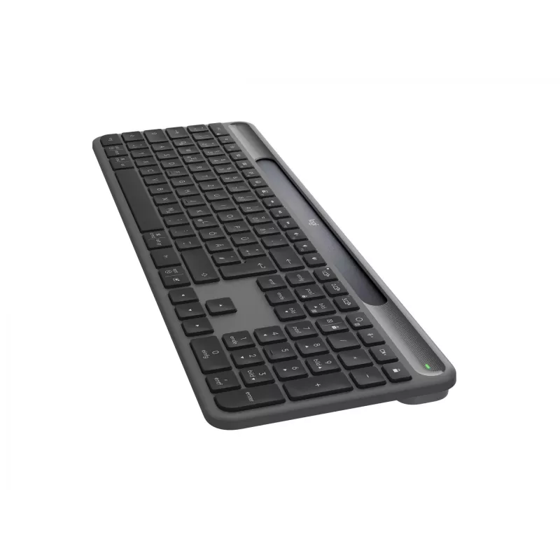 Tastiera Logitech RF wireless Bluetooth QWERTZ tedesco grafite 920-013773