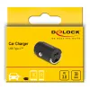 Caricabatterie da auto DeLOCK 64278 universale nero ricarica rapida 12-24V