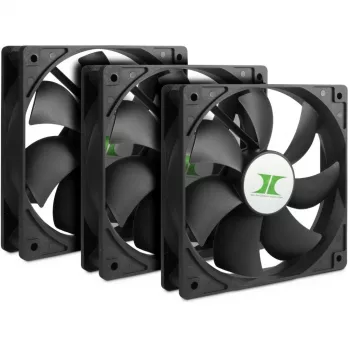 INTER-TECH 88887289 ventola per case 120mm confezione da 3 nero