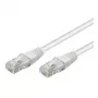 Wentronic Goobay cavo patch CAT 5e, U/UTP, bianco, 0,5 m - misto rame CCA (68500)