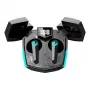 Canyon GTWS-2 Cuffie Wireless Ear-Hook Gaming USB Type-C Bluetooth Dock di ricarica Nero (CND-GTWS2B)