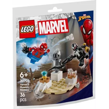 Giocattolo da costruzione LEGO Venoms Museumsraub set polybag 30707 – Marvel Super Heroes, piccolo set da collezione