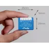 Shelly Qubino Wave 1 Mini LR interruttore smart Z-Wave blu