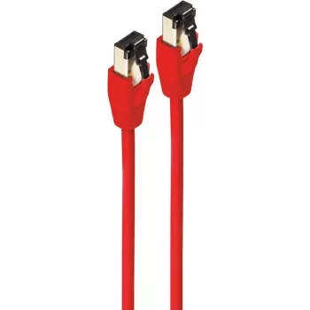 Cavo di rete ShiverPeaks BS08-41044 rosso 3m Cat8.1 F/FTP