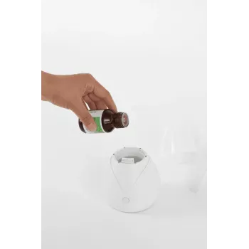 Diffusore di aromi Stylies Luna bianco — diffusore a ultrasuoni, Ø 10 cm, H 215 mm, 6 W, 220 g