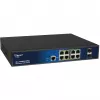 Switch PoE managed 10 porte ALLNET ALL-SG8610PMJ con 8 porte PoE+ e 2 porte uplink