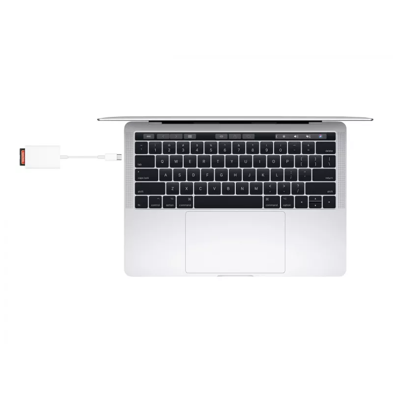 Lettore di schede Apple MW653ZM/A USB 2.0 Type-C bianco compatibile SD