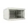 Armadio rack a parete Extralink 6U 600x600 AZH grigio montaggio a parete, tipo girevole