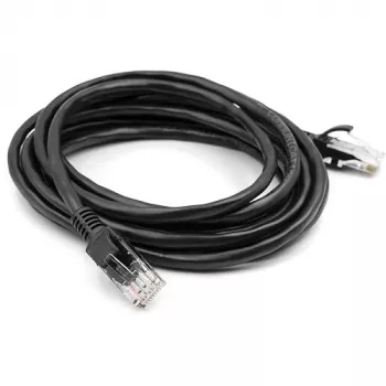 Cavo Cat5E UTP, 3 m, nero