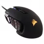 Mouse da gaming Corsair Scimitar RGB Elite, ottico, con filo, 17 tasti, 18000 dpi, nero