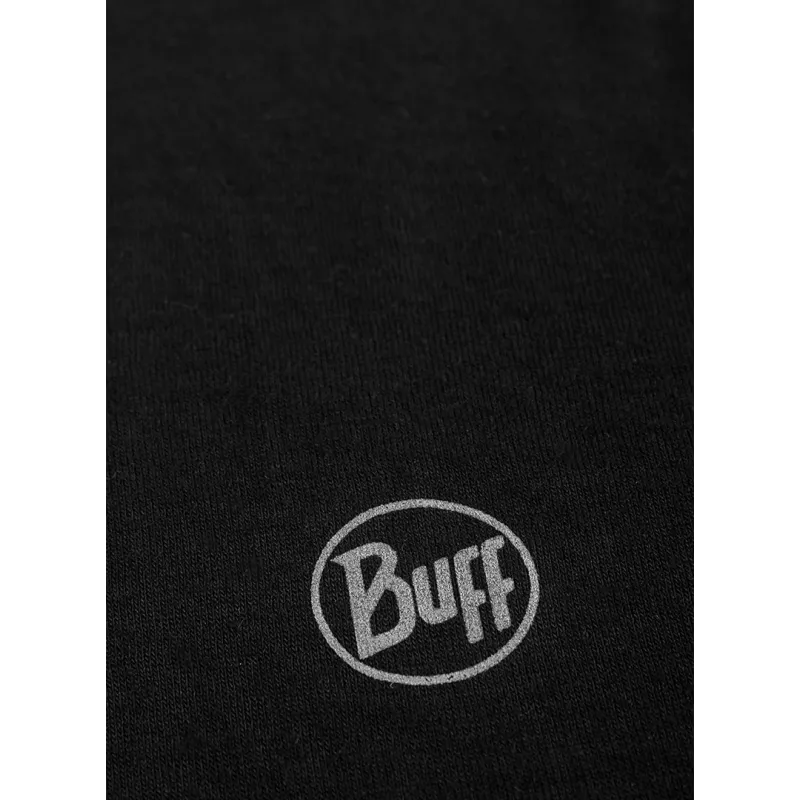 Buff Merino Midweight fascia multifunzionale nero