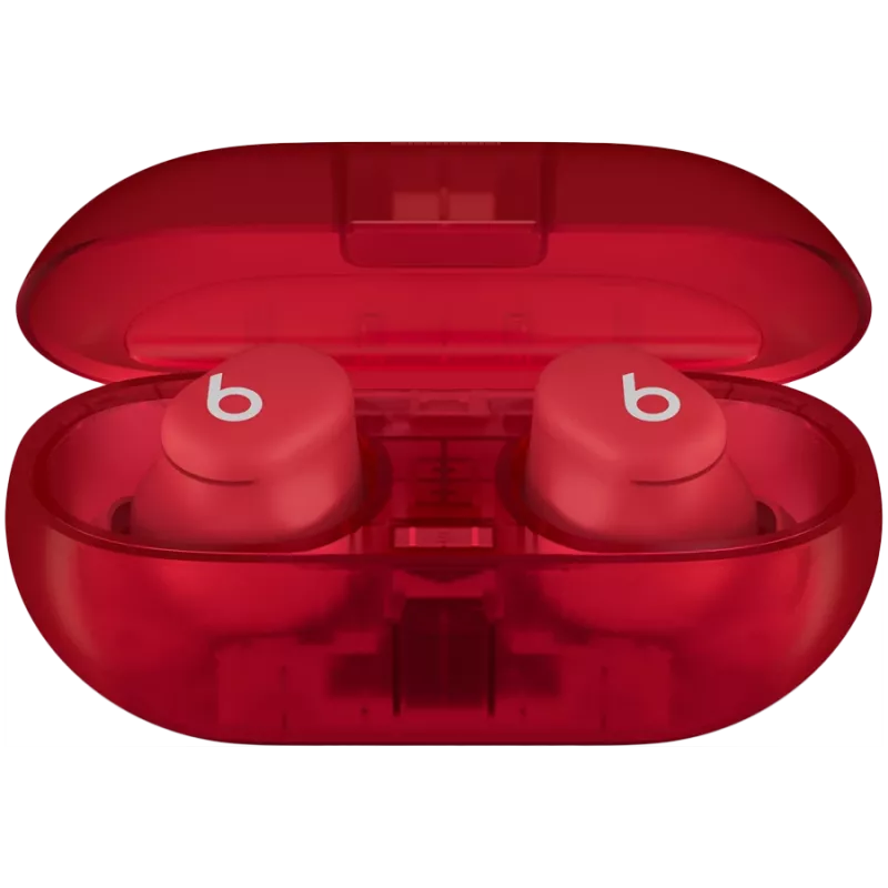 Beats Solo Buds - auricolari true wireless - Transparent Red, modello A3151 A3150 A3152