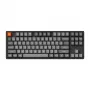 Tastiera Keychron K8 Max universale USB RF wireless Bluetooth nero 87 tasti RGB LED
